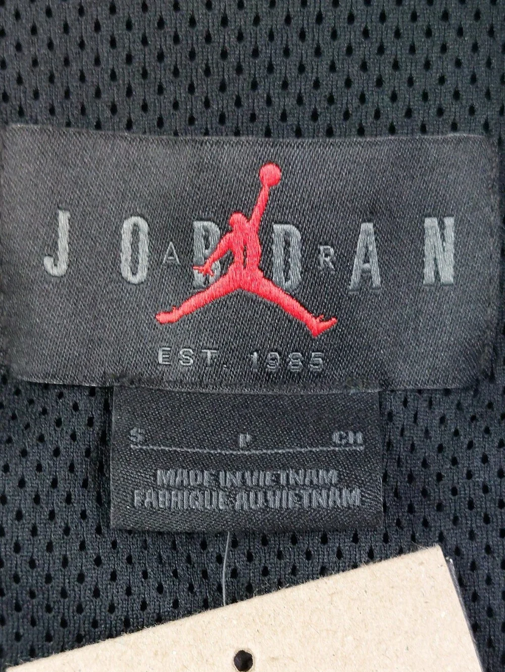 Jordan Essentials Jumpman Jacket Mens Small Black Loose Fit FV7299-010 NWT $100